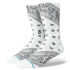 Stance Barrio 2 White Socks
